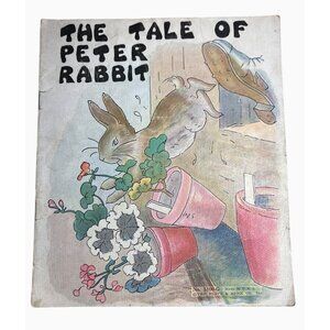 Vintage The Tale Of Peter Rabbit Book By The Platt & Munk Co. Inc. No. 3100-G